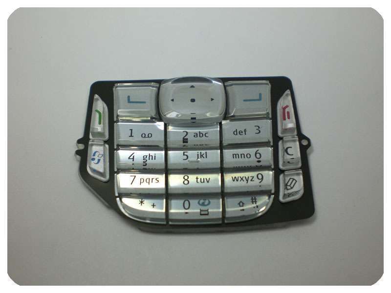 Teclado Nokia 6670 Plata