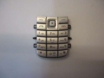 Teclado Nokia 6020 Plata