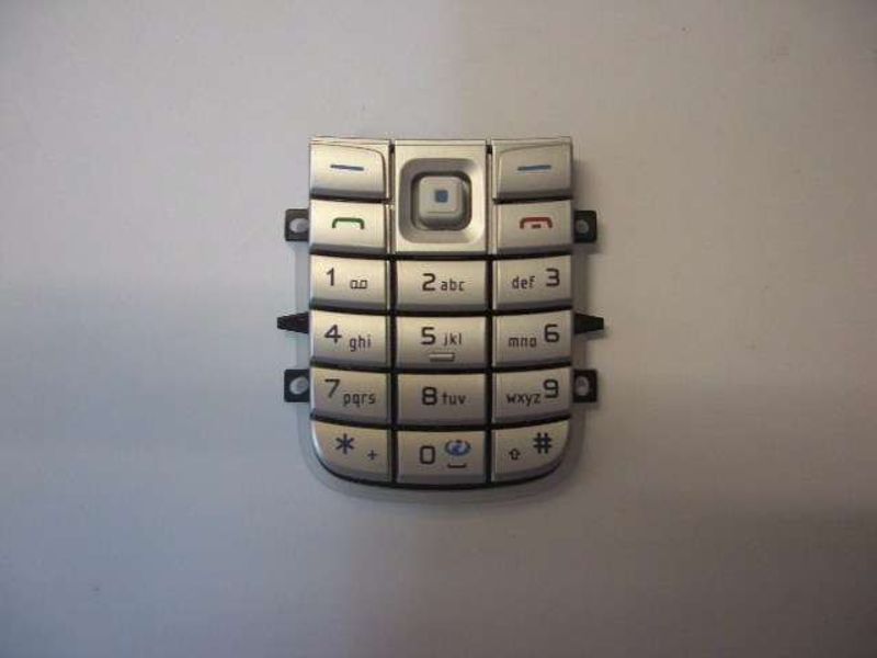 Teclado Nokia 6020 Plata