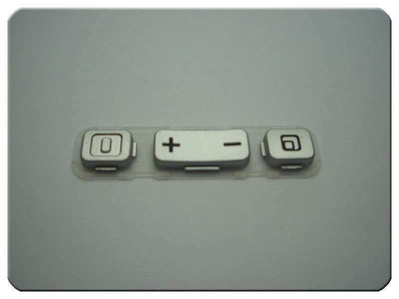 Botones Superiores Nokia N770 Plata