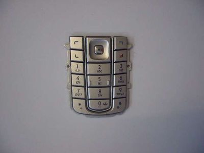 Teclado Nokia 6230i Plata