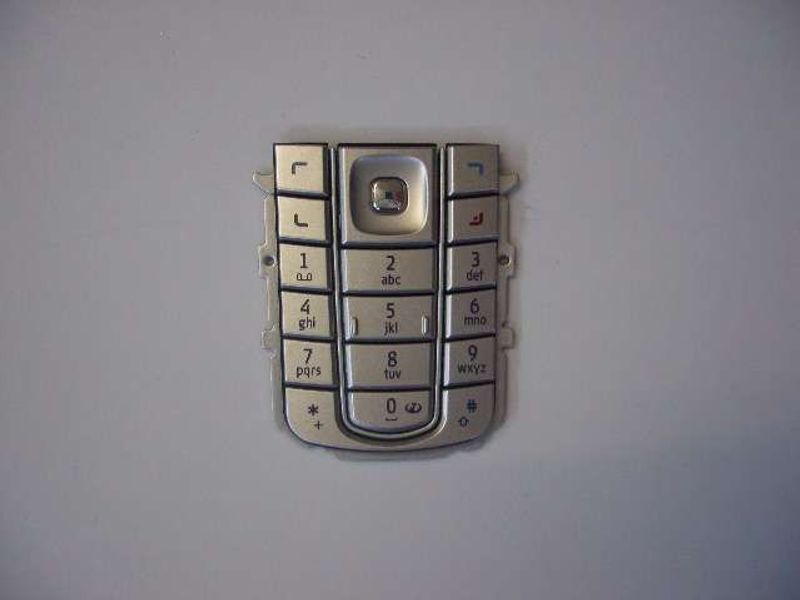 Teclado Nokia 6230i Plata