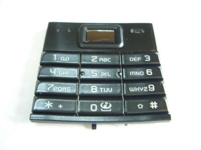 Teclado Nokia 8800 Sirocco Negro (Queen Black)