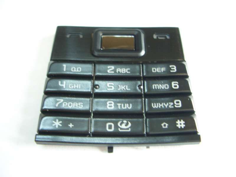 Teclado Nokia 8800 Sirocco Negro (Queen Black)
