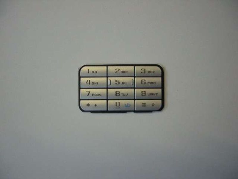Teclado Numérico Nokia 3250 Plata