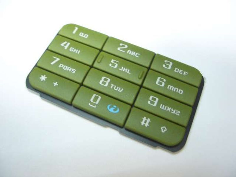 Teclado Numérico Nokia 3250 Verde