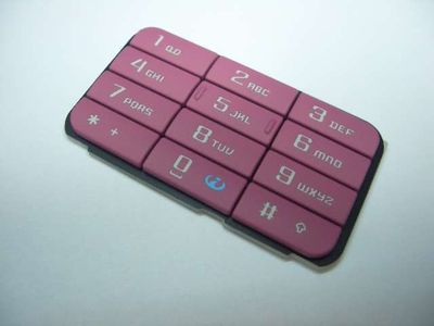 Teclado Numérico Nokia 3250 Rosa