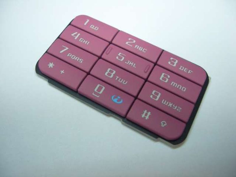 Teclado Numérico Nokia 3250 Rosa
