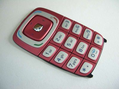 Teclado Nokia 6103 Rojo