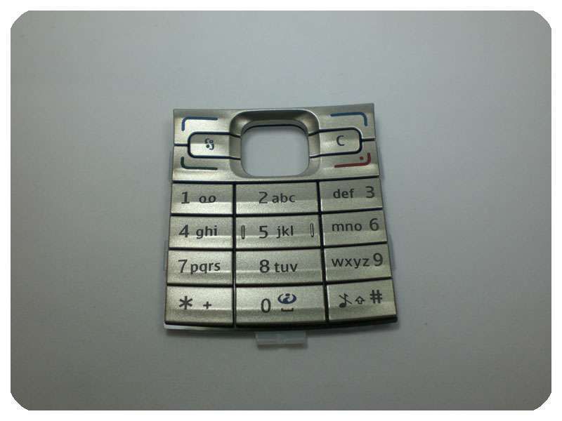 Teclado Nokia E50 Plata