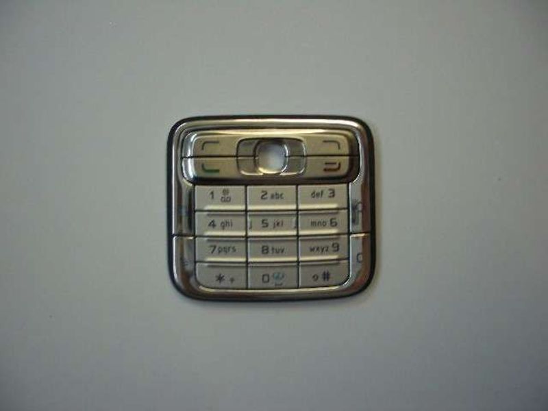 Teclado Nokia N73 Plata