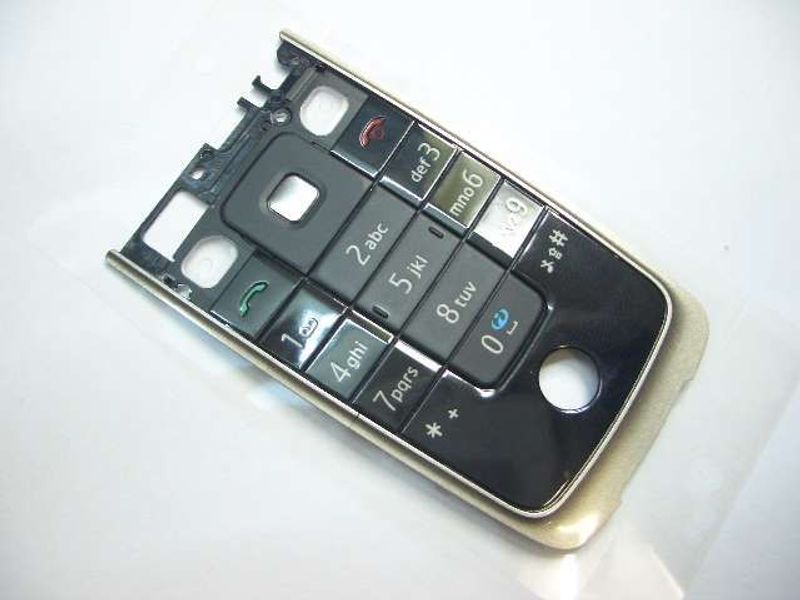 Teclado Numérico Nokia 6600 Fold Negro