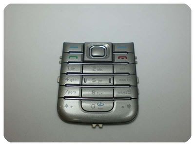 Teclado Nokia 6233 Plata