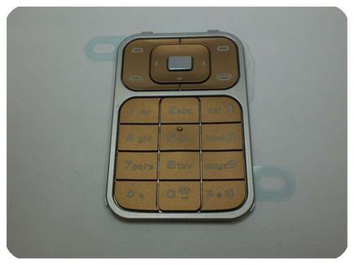 Teclado Numérico Nokia 7390 Marrón