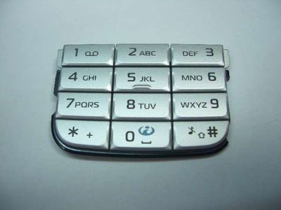 Teclado Numérico Nokia 5700 Plata