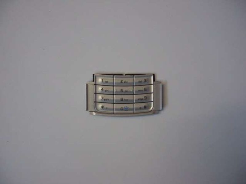 Teclado Numérico Nokia N95 Plata