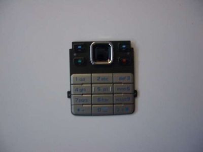 Teclado Nokia 6300 Plata / Negro