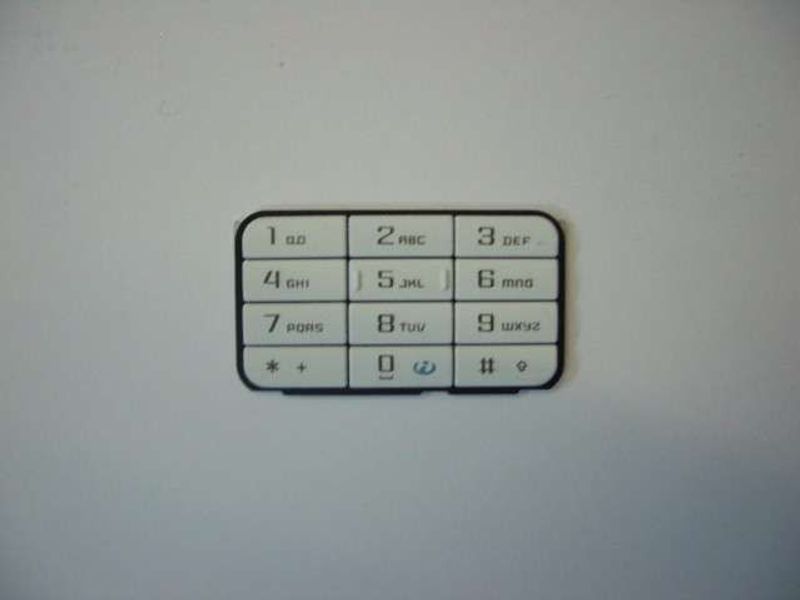 Teclado Numérico Nokia 3250 Blanco