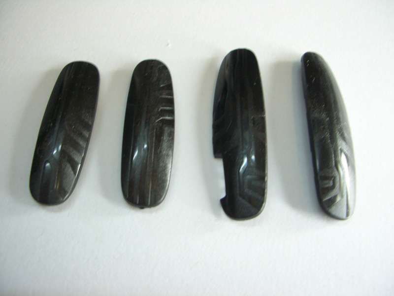 Juego Gomas (Embellecedores) Laterales Nokia 3220 Negros