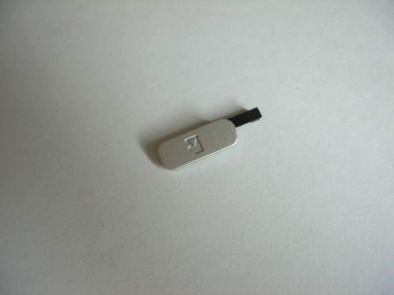 Tapa Tarjeta de Memoria Nokia N81 Plata