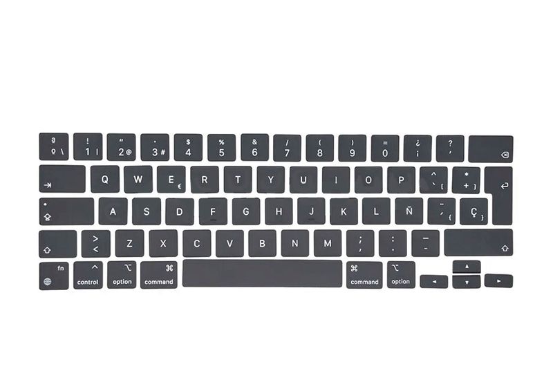 Juego de Teclas (Teclado Español) sin Clips Apple Macbook A2141, A2289, A2251