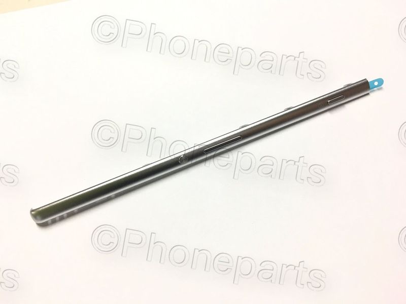 Embellecedor Lateral Derecho (Botones) Sony Xperia XA Ultra F3211, F3213, F3215 y XA Ultra Dual F3212, F3216 Plata