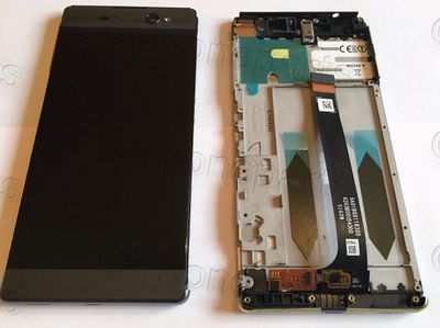 Pantalla Completa Sony Xperia XA UltraF3211, F3213, F3215 y XA Ultra Dual F3212, F3216 Negro con Marco
