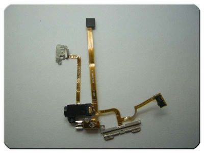 Cable Flex con Botón de Encendido y Cone. Audio Apple iPhone 2G HIGH