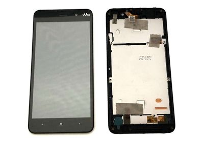 Pantalla Completa Wiko Lenny4 Negro con Marco