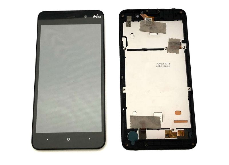 Pantalla Completa Wiko Lenny4 Negro con Marco