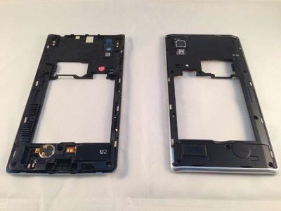 Chasis Carcasa Trasera LG P760 L9 Blanco con Buzzer y Vibrador