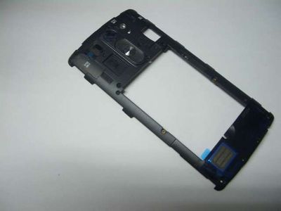 Carcasa Intermedia LG D722 G3 mini G3s con Botón Encendido Gris