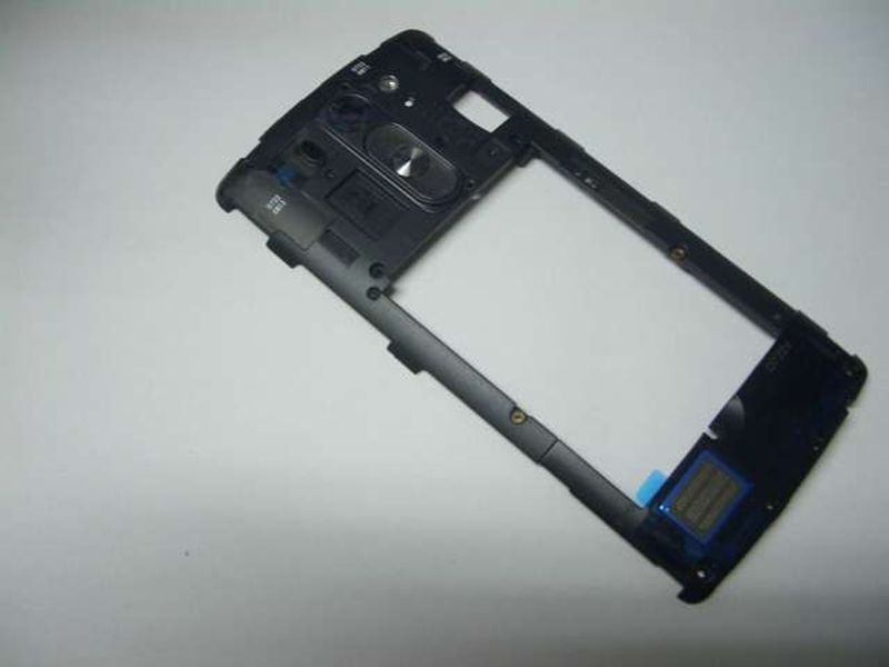 Carcasa Intermedia LG D722 G3 mini G3s con Botón Encendido Gris