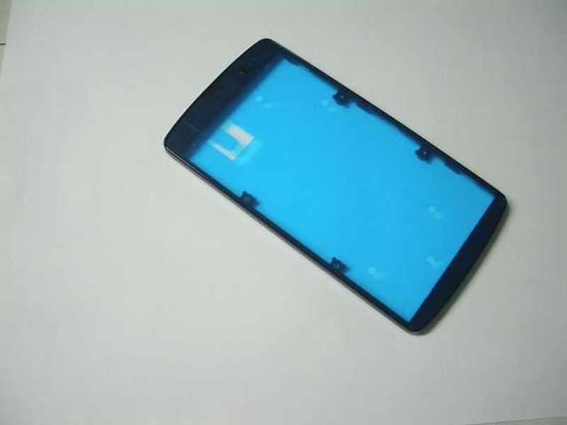 Marco Del Digitalizador Con Pegatina Doble Cara LG D290 L Fino Negro