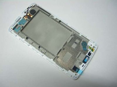 Carcasa Intermedia Marco Digitalizador LG D335 L Bello Dual Sim con Pegatina Dob