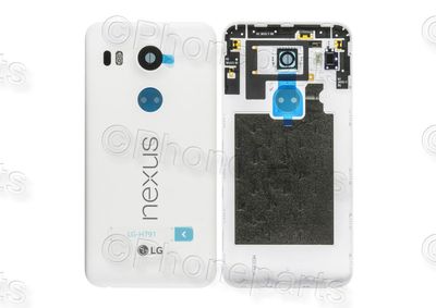Tapa Batería LG H791 Google Nexus 5X (2015) Blanca