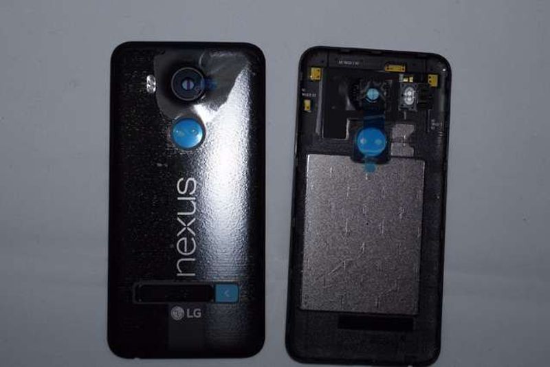 Tapa Batería LG H791 Google Nexus 5X (2015) Negra