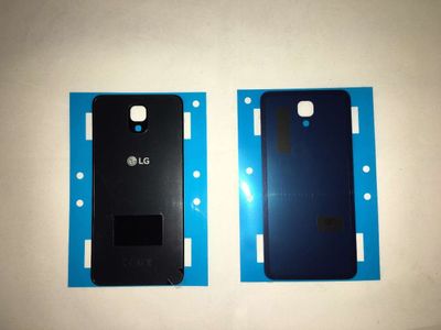 Carcasa Trasera Tapa Batería LG X Screen K500N Negra