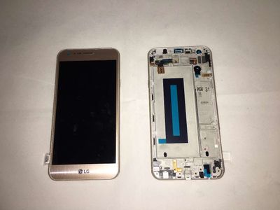 Pantalla Completa LG K580 X-Cam Dorado