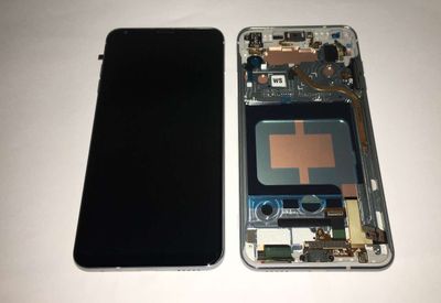 Pantalla Completa LG V30 H930 Negro Plata