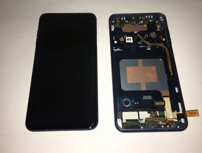 Pantalla Completa LG V30 H930 Negro Azul