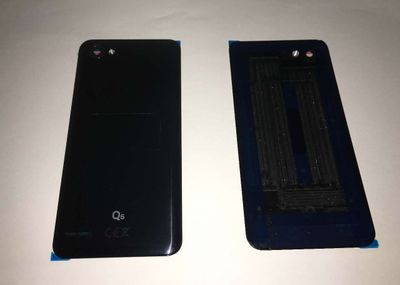 Carcasa Trasera Tapa Batería LG Q6 M700N Negro