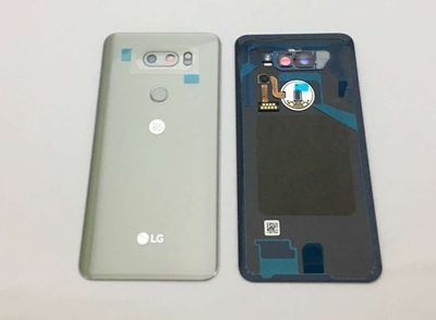 Carcasa Trasera Tapa Batería LG V30 H930 Plata