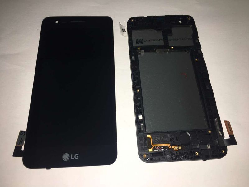 Pantalla Completa LG K4 2017 M160E Negro con Marco