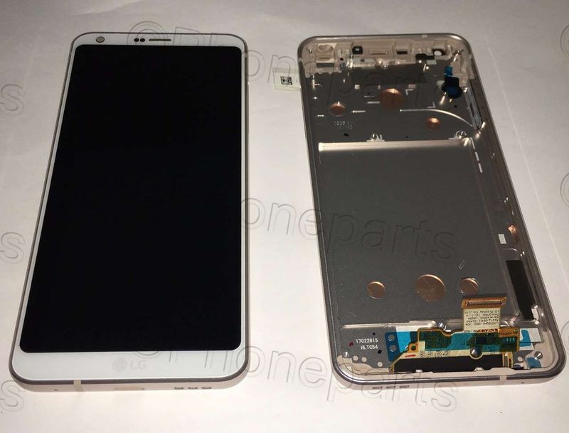 Pantalla Completa LG G6 H870 Platinum con Marco