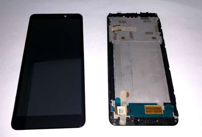 Pantalla Completa Wiko Tommy3 Negro con Marco