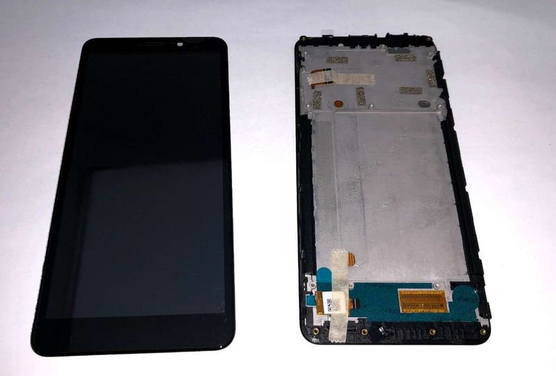 Pantalla Completa Wiko Tommy3 Negro con Marco