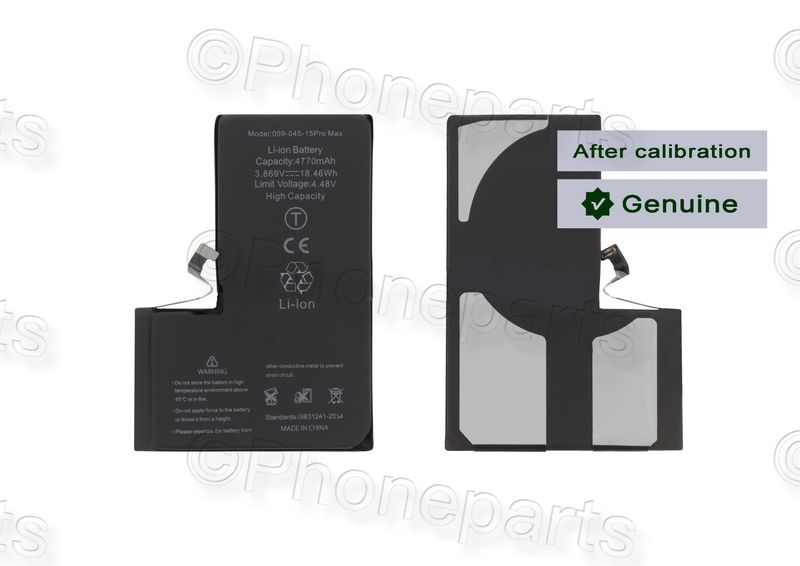 Batería Alta Capacidad Apple Iphone 15 Pro Max TI 4860mAh (Permite Serializar como Nueva)