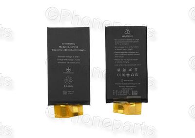 Batería Apple Iphone 15 sin BMS + Pegatina