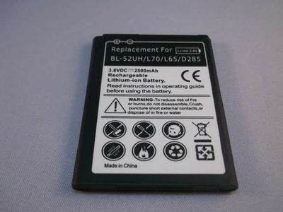 Batería Compatible LG L65, L70, D320, D280, H440, H420, Spirit BL52UH
